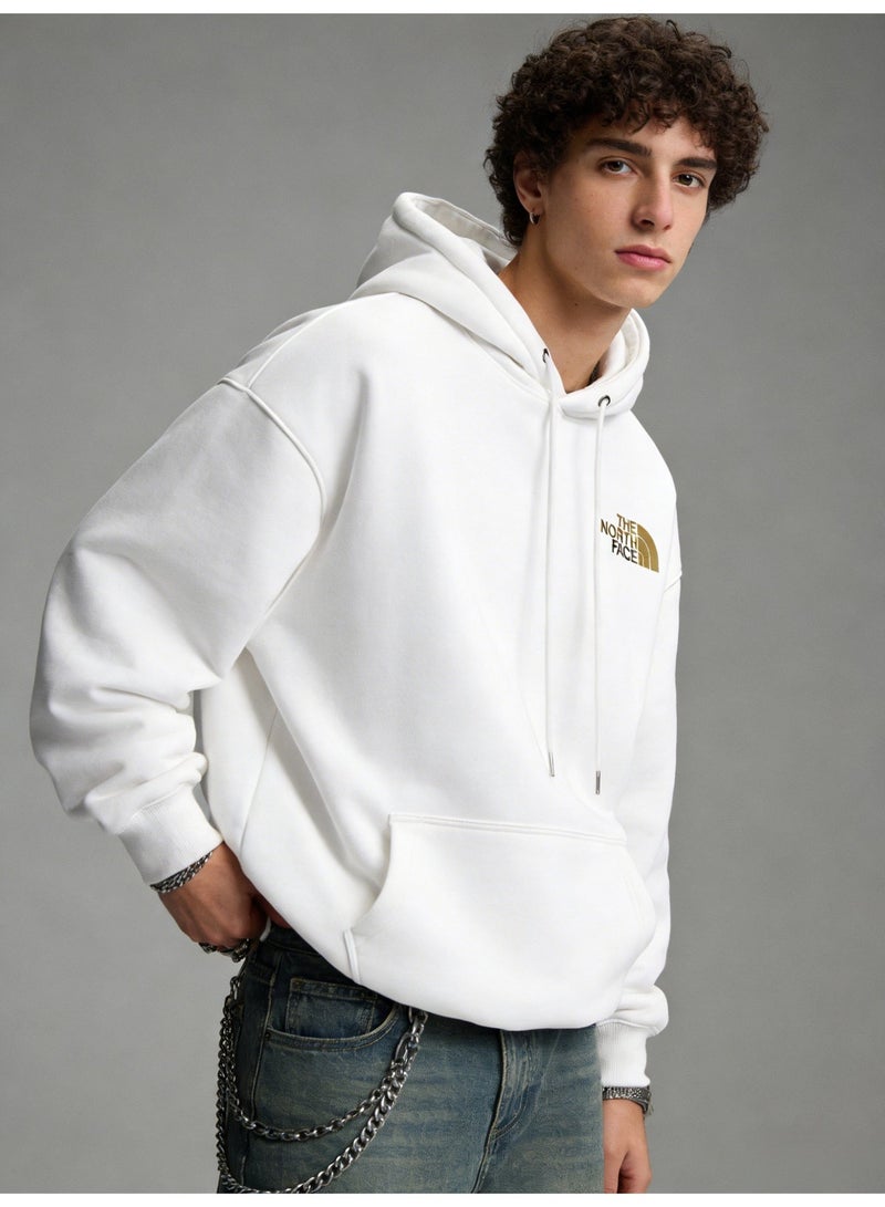 THE NORTH FACE 2026 The North Face Gold Logo Unisex Hoodie, Premium Fleece Loose Fit Pullover Hooded Sweatshirt for Men & Women, Outdoor Casual Streetwear Essential - Image 5